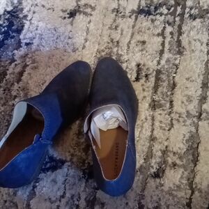 Lucky Brand Dark Blue Ankle Booties